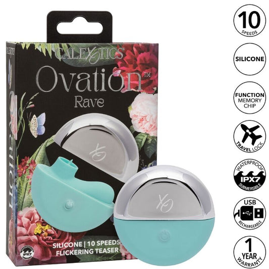 Manjši vibrator CALEXOTICS - Ovation Rave, modra