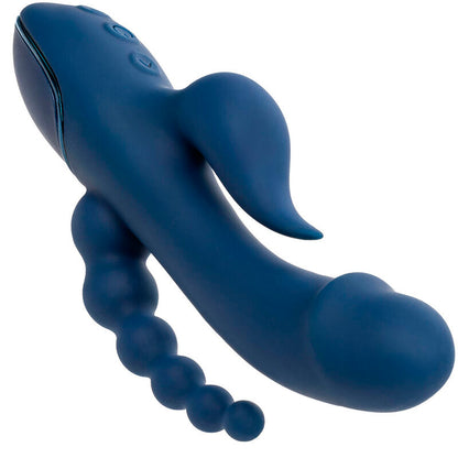 CALEXOTICS - VIBRATOR TROJNI ORGAZEM MODRI