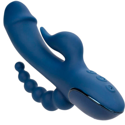 CALEXOTICS - VIBRATOR TROJNI ORGAZEM MODRI