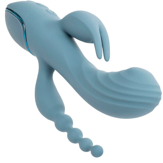 CALEXOTICS - VIBRATOR TROJNA EKSTAZA SIVA