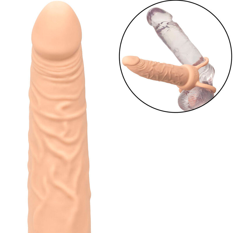 CALEXOTICS - PERFORMANCE MAXX POLNILNI DVOJNI PENETRATOR SVETLOBE KOŽE