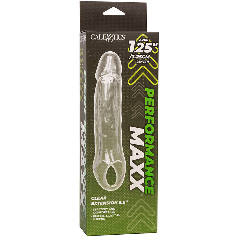 CALEXOTICS - PERFORMANCE MAXX CLEAR PODALJŠEK 5,5 TRANSPARENTEN