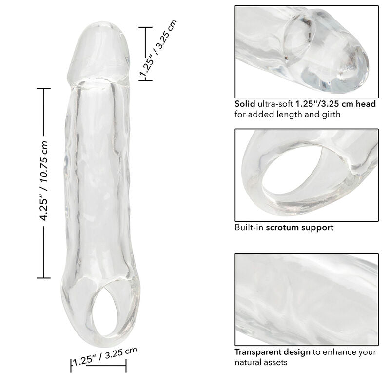 CALEXOTICS - PERFORMANCE MAXX CLEAR PODALJŠEK 5,5 TRANSPARENTEN