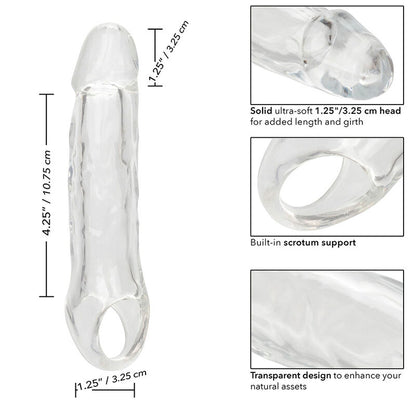CALEXOTICS - PERFORMANCE MAXX CLEAR PODALJŠEK 5,5 TRANSPARENTEN
