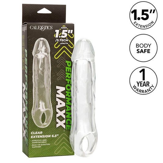 CALEXOTICS - PERFORMANCE MAXX CLEAR PODALJŠEK 6,5 TRANSPARENTEN