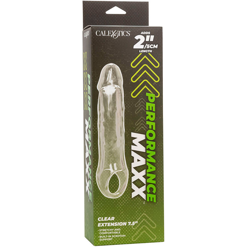 CALEXOTICS - PERFORMANCE MAXX CLEAR PODALJŠEK 7,5 TRANSPARENTEN