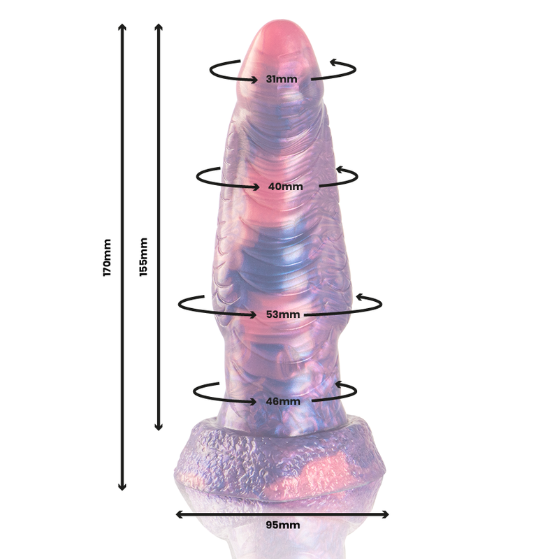 EPIC - MEDUSA DILDO PETRIFIING UŽITEK