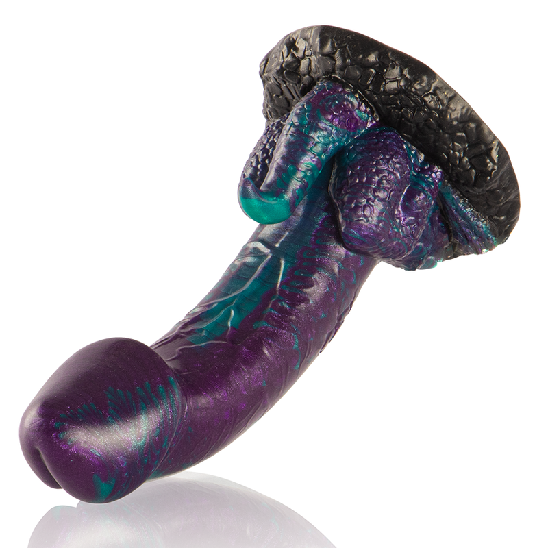 EPIC - BASILISK DILDO DVOJNI LUSKASTI UŽITEK MAJHNA VELIKOST