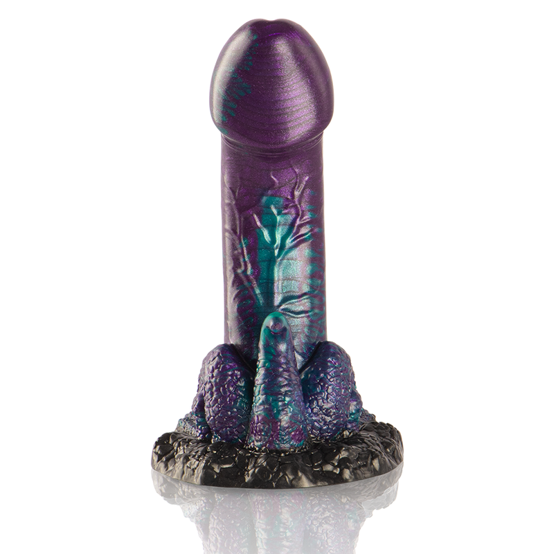 EPIC - BASILISK DILDO DVOJNI LUSKASTI UŽITEK MAJHNA VELIKOST