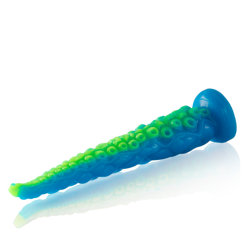 EPIC - SCYLLA FLUORESCENČNI TANEK ŠČEGETAVČEK DILDO VELIKE VELIKOSTI