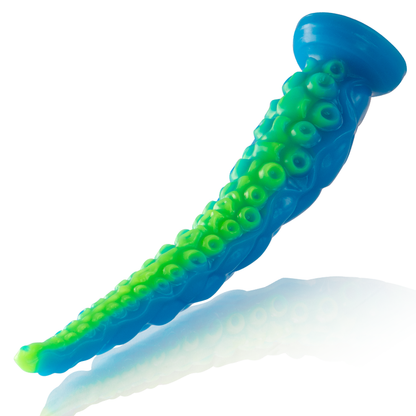 EPIC - SCYLLA FLUORESCENČNI TANEK ŠČEGETAVČEK DILDO VELIKE VELIKOSTI
