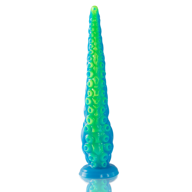 EPIC - SCYLLA FLUORESCENČNI TANEK ŠČEGETAVČEK DILDO VELIKE VELIKOSTI