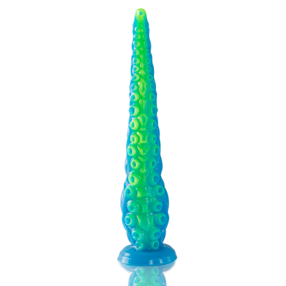 EPIC - SCYLLA FLUORESCENČNI TANEK ŠČEGETAVČEK DILDO VELIKE VELIKOSTI