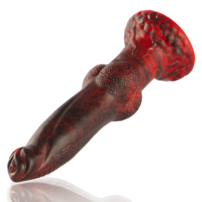 EPIC - PROMETHEUS DILDO TITAN V PLAMENIH DALJINSKI UPRAVLJALNIK ZA POLNJENJE