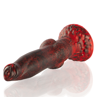 EPIC - PROMETHEUS DILDO TITAN V PLAMENIH DALJINSKI UPRAVLJALNIK ZA POLNJENJE