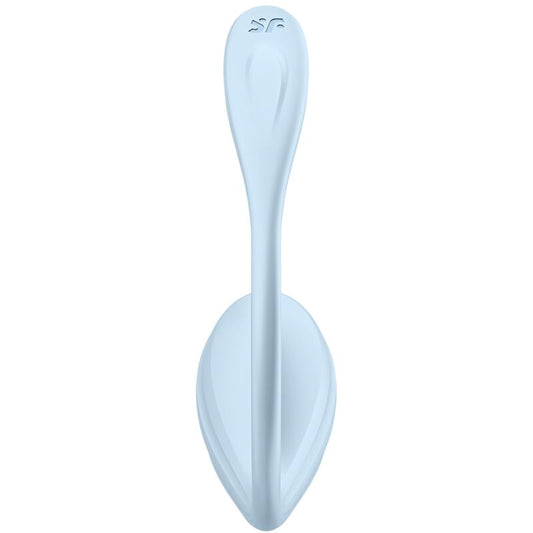 Vibracijski jajček Satisfyer - Smooth Petal, modra