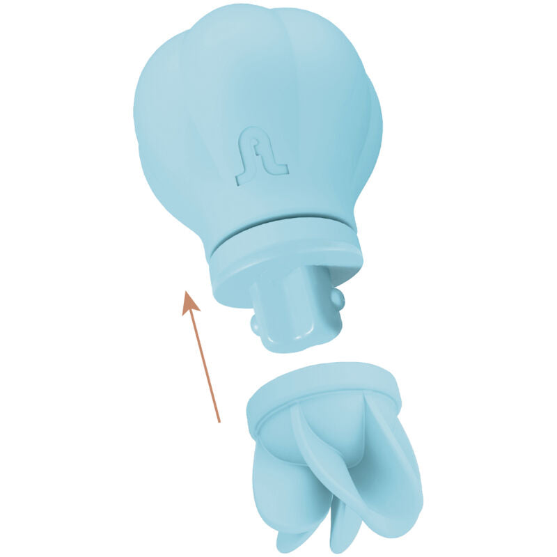 Stimulator klitorisa Adrien Lastic Caress, modra