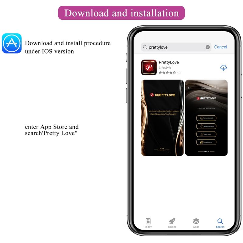 PRETTY LOVE - ETHAN VIBRATOR ZA POLNJENJE LILA