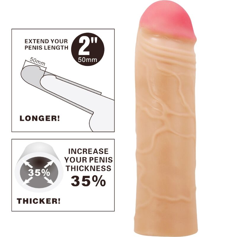 LEPA LJUBEZEN - CHANE PENIS PODALJŠEK POKROV MESA