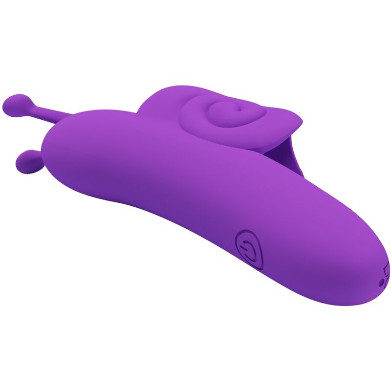 LEPA LJUBEZEN - POLŽ MOČAN VIJOLIČNI STIMULATOR ZA PRSTE