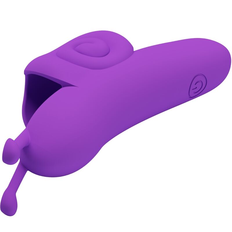 LEPA LJUBEZEN - POLŽ MOČAN VIJOLIČNI STIMULATOR ZA PRSTE