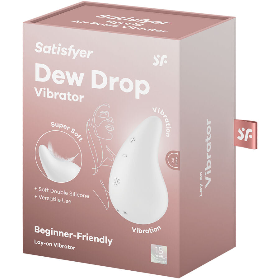 Stimulator klitorisa Satisfyer - Dew Drop, bela