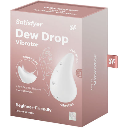 Stimulator klitorisa Satisfyer - Dew Drop, bela