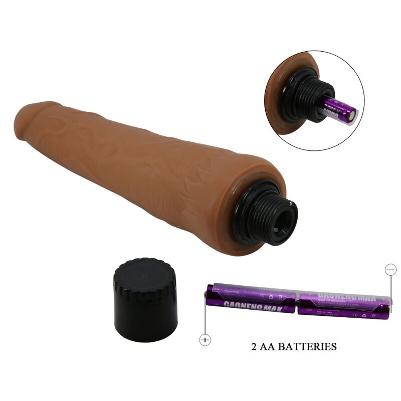 PRETTY LOVE - ALFREDO REALISTIČNI VIBRATOR 21,5 CM -O- 4 CM