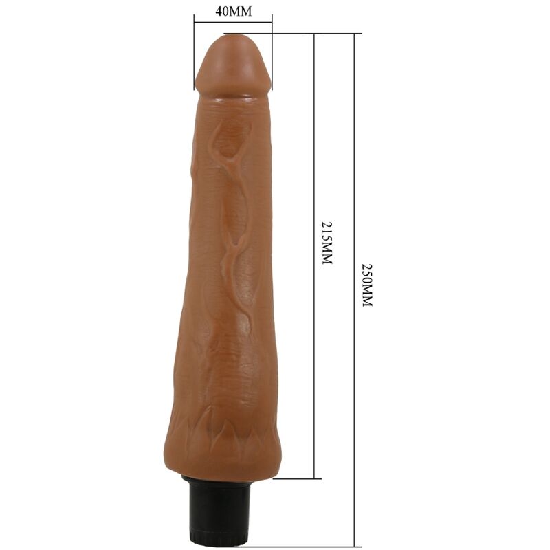 PRETTY LOVE - ALFREDO REALISTIČNI VIBRATOR 21,5 CM -O- 4 CM
