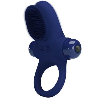 PRETTY LOVE - PRSTAN PALLE Z MODRO VIBRACIJO