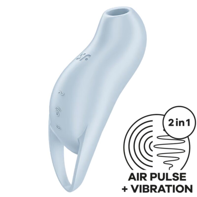 Stimulator klitorisa Satisfyer - Pocket Pro 1, modra