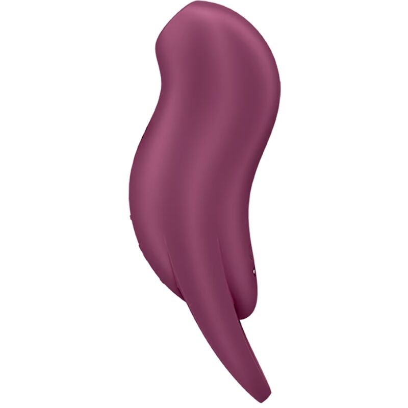Stimulator klitorisa Satisfyer - Pocket Pro 1, rdeča