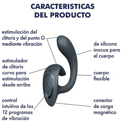 Rabbit vibrator Satisfyer - G for Goddess 1, siva