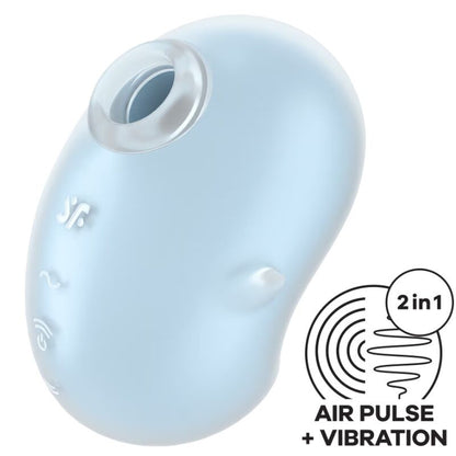 Stimulator klitorisa Satisfyer - Cutie Ghost, modra