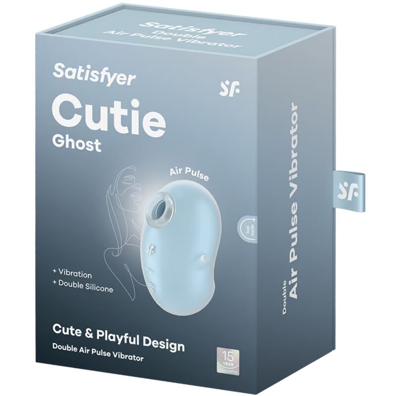 Stimulator klitorisa Satisfyer - Cutie Ghost, modra