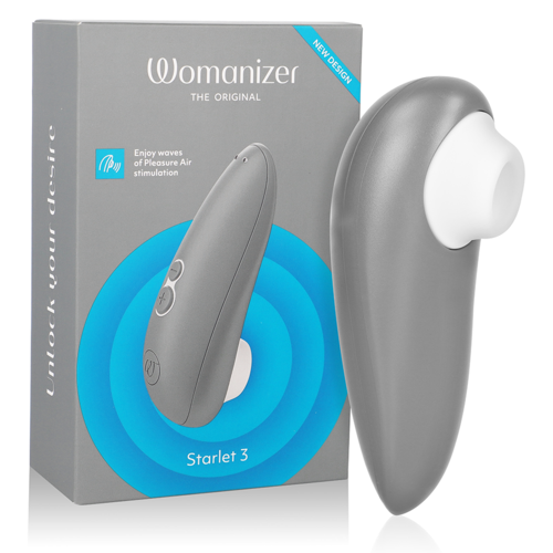 Stimulator klitorisa Womanizer - Starlet 3, siva