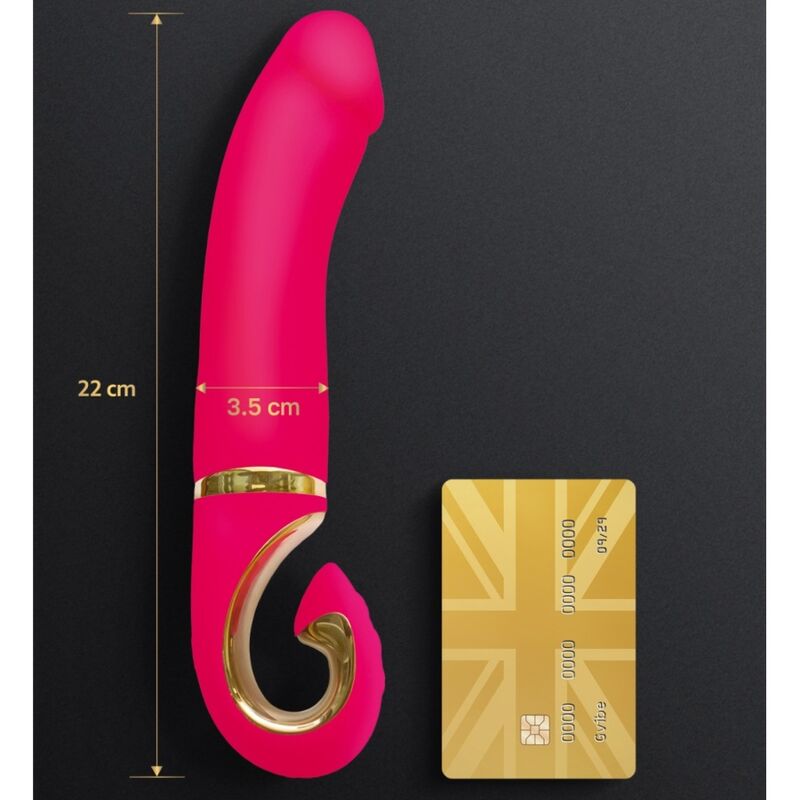 G-VIBE - GJAY VIBRATOR NEONSKO ROZA