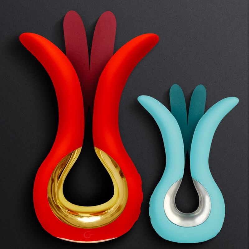 G-VIBE - GVIBE MAXI VIBRATOR Z DVEMA FLEKSIBILNIMA KONICAMA CORAL