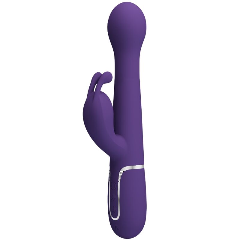 LEPA LJUBEZEN - DEJON RABBIT VIBRATOR 3 V 1 VEČNAMENSKI VIJOLIČNI