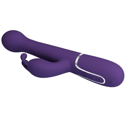 LEPA LJUBEZEN - DEJON RABBIT VIBRATOR 3 V 1 VEČNAMENSKI VIJOLIČNI