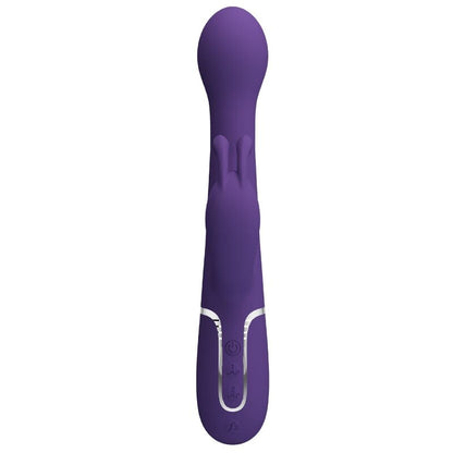 LEPA LJUBEZEN - DEJON RABBIT VIBRATOR 3 V 1 VEČNAMENSKI VIJOLIČNI
