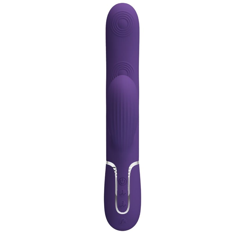 LEPA LJUBEZEN - PERLITA G-TOČKA VIBRATOR 3 V 1 VEČNAMENSKI VIJOLIČNI