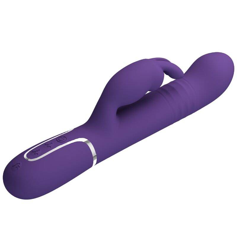 PRETTY LOVE - COALE ZAJČJI VIBRATOR 4 V 1 VIJOLIČNI