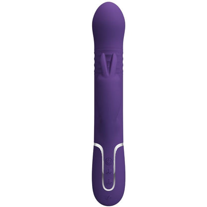 PRETTY LOVE - COALE ZAJČJI VIBRATOR 4 V 1 VIJOLIČNI