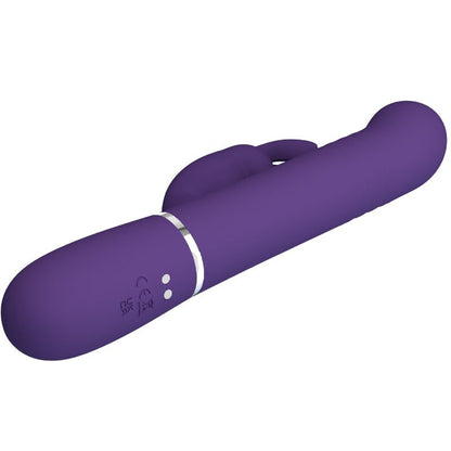 PRETTY LOVE - COALE ZAJČJI VIBRATOR 4 V 1 VIJOLIČNI