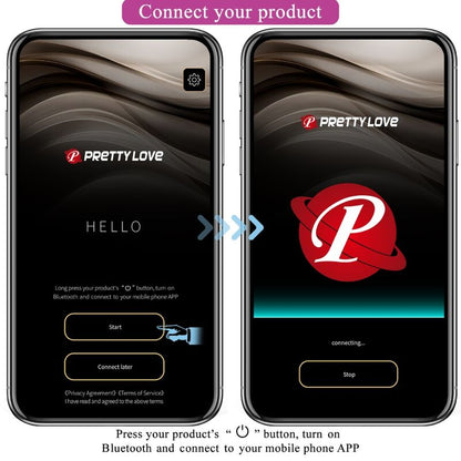 Stimulator G točke z elektrostimulacijo Pretty Love - Hector, roza