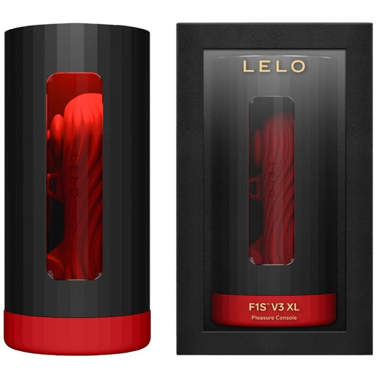 LELO - F1S V3 MOŠKI MASTURBATOR RDEČA XL