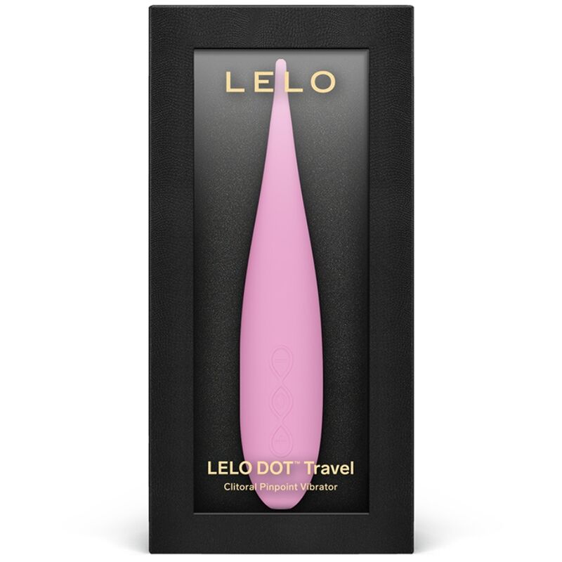 LELO - DOT POTOVALNI STIMULATOR KLITORISA ROZA