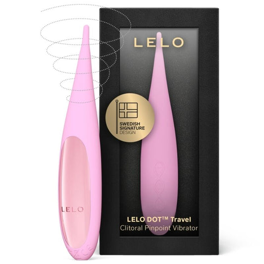 LELO - DOT POTOVALNI STIMULATOR KLITORISA ROZA