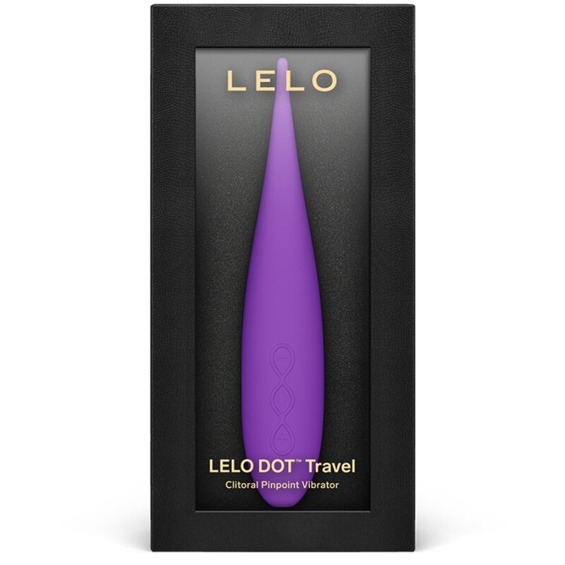 LELO - DOT POTOVALNI STIMULATOR KLITORISA VIJOLIČNA